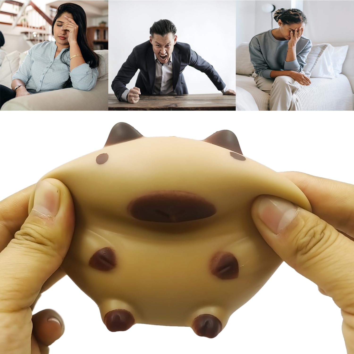 4 Juguetes Anti-Estrés Capybara: Los Más Tiernos Squeeze Toys Para Aliviar La Ansiedad En Adultos Y Niños