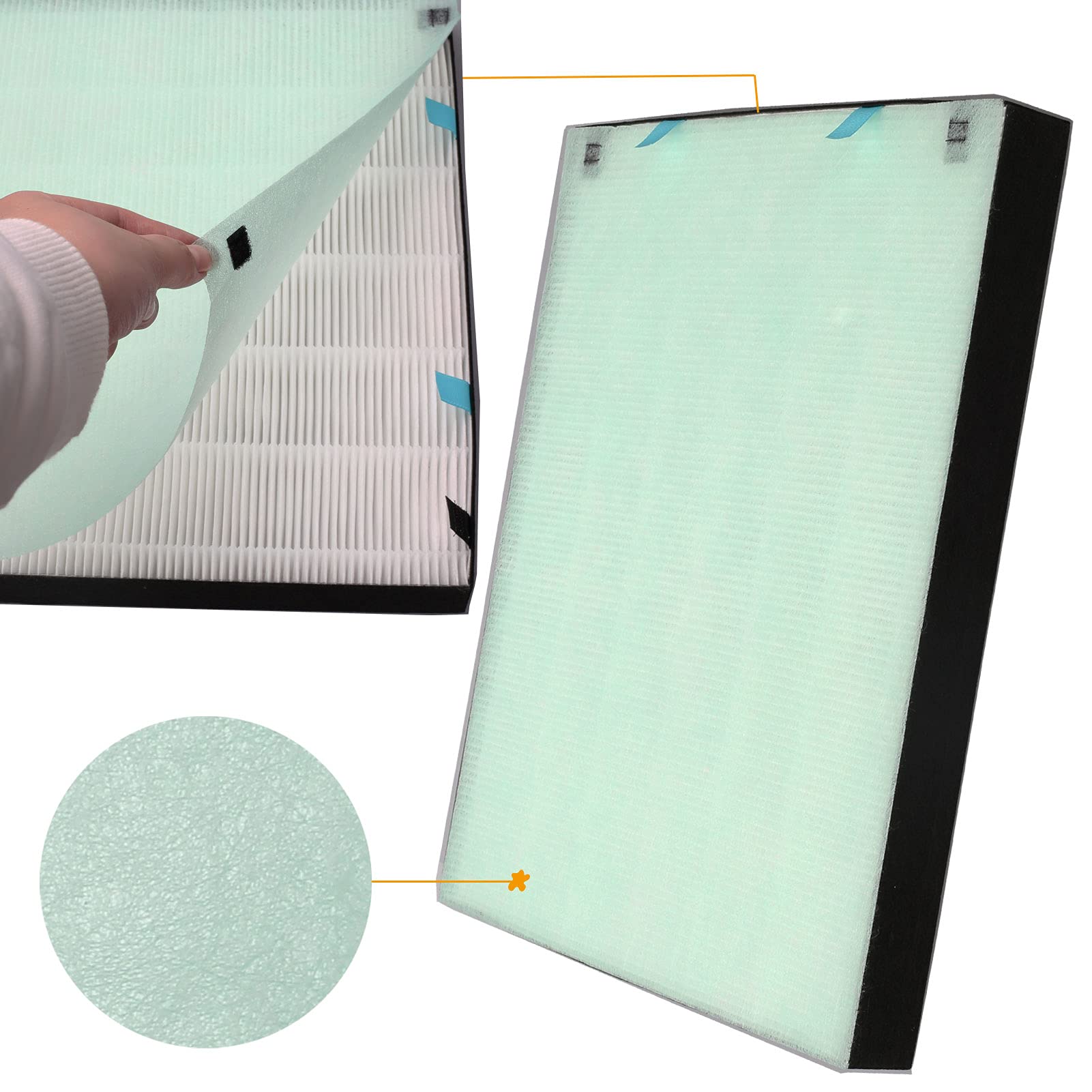 Amazon.com: Replacement 400 Filter for Bissell Air400-2521 Pre