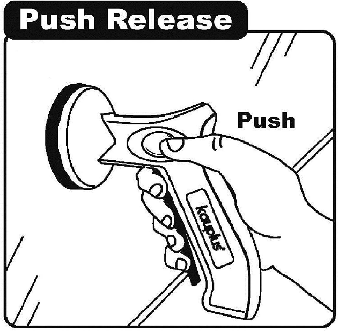 Handheld Dent Repair Suction Lifter- 2 Piece Handy Suction Dent Remover Lifter, Paintless Auto Dent Repair Puller