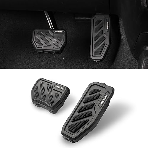 Miniatura 7 de Almohadilla para reposapiés de pedal muerto, panel de patada lateral izquierdo, antideslizante, grueso, compatible con Jeep Wrangler JK JL JLU 4xe