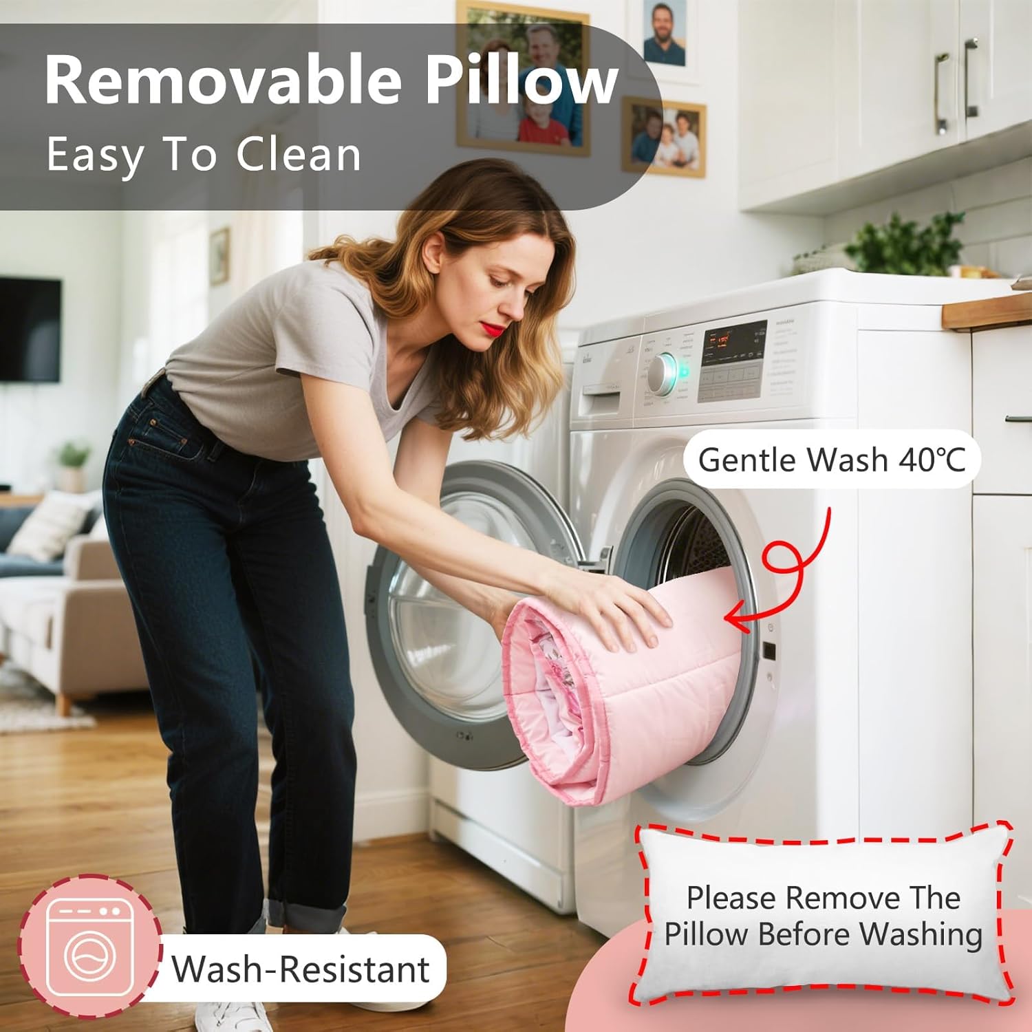 Primlect Lightweight Toddler Nap Mat, Portable Rolled Design Perfect for Daycare Travel, 51”x31 All-in-One Sleeping Bag with Removable Pillow and Fleece Blanket for Boys Girls, Machine Washable