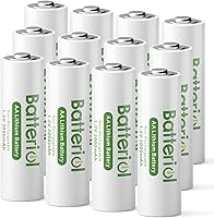 Vista 10 de Baterías de litio AA, baterías dobles A de 3000 mAh 1.5 V de larga duración para cámara Blink, linterna, timbre de video, relojes, control remoto