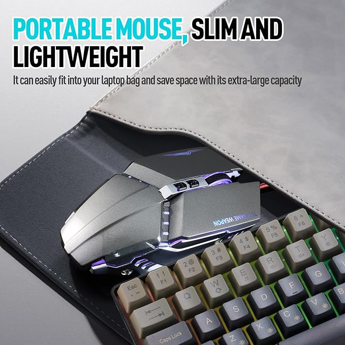 Teclado Gamer Guiheng 60% RGB USB miniatura 8
