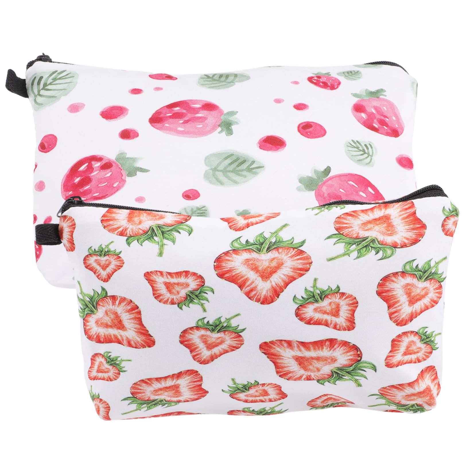 ABOOFAN 10piezas Bolsa De Maquillaje Portátil De Estampado De Organizador De Artículos De Tocador y Cosméticos para Diseño Elegante y Práctico