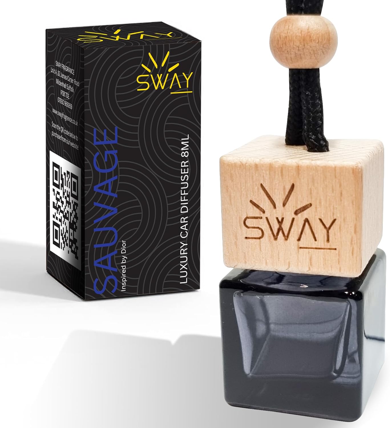 Sauvage Car Air Freshener for Men Strong Car Perfume Air Freshener