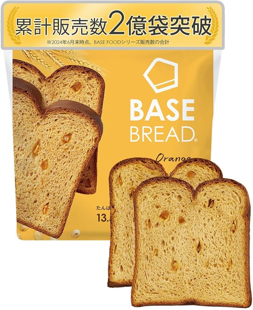 BASE BREAD 40個セット Amazon | 【低糖質】ベースブレッド ミニ食パンオレンジ 40 袋 パン