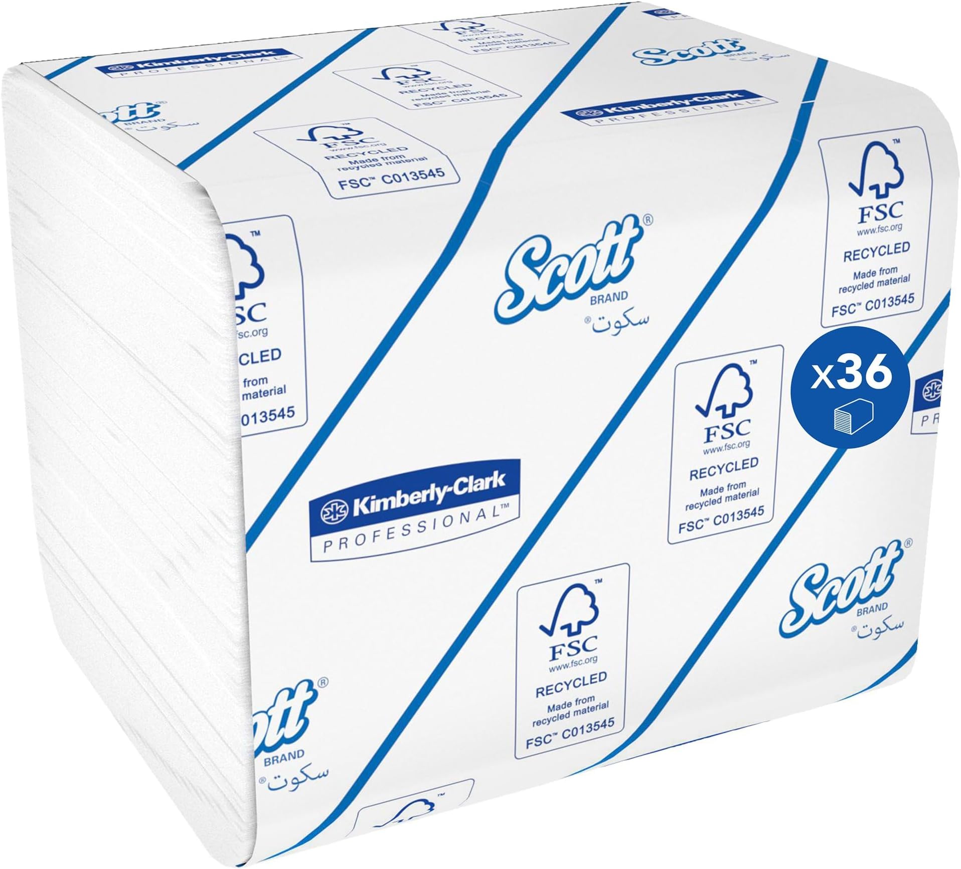 Scott Folded Toilet Tissue, 36 X 250 Sheets