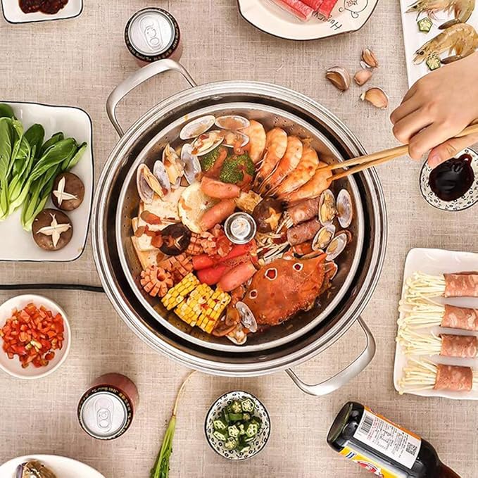 Olla Eléctrica Automática con Elevación, Gran Capacidad, Multifunción miniatura 4