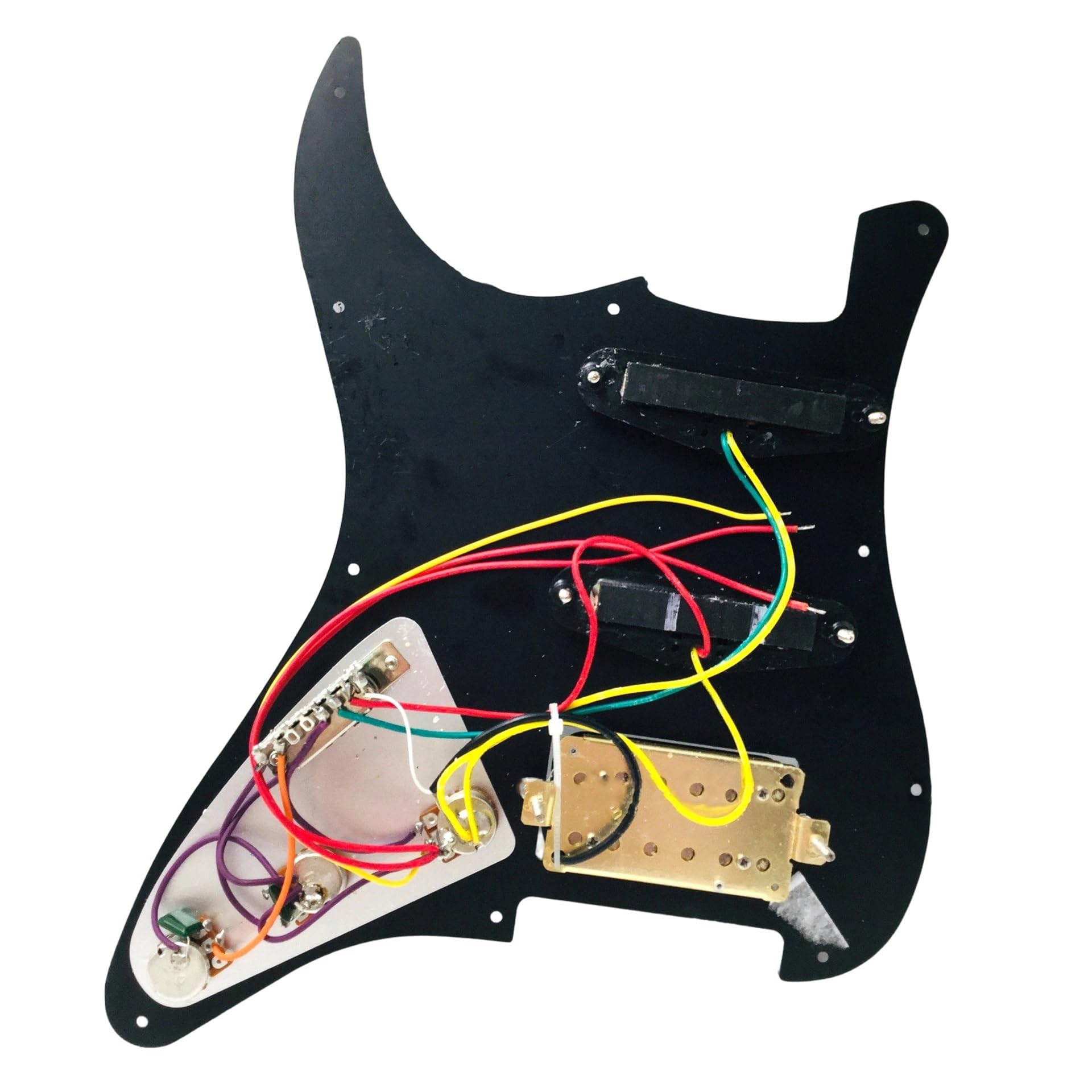 Pickguard Do Gitary Elektrycznej SSH Z Wymianą Kabli Na Kompletny Zestaw Bk Pearl