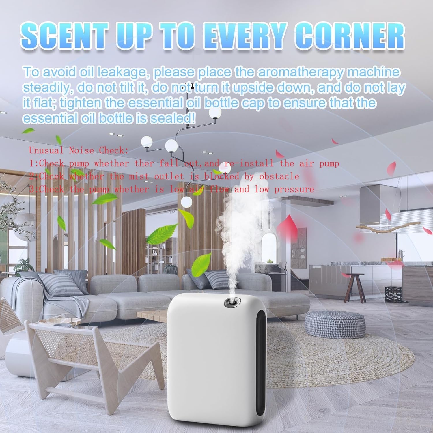 Difusor sin agua para el hogar, máquina de aire aromático para el hogar con conexión Bluetooth, 200 ml, ambientador para toda la casa, difusor de colección de hotel para habitación grande, oficina