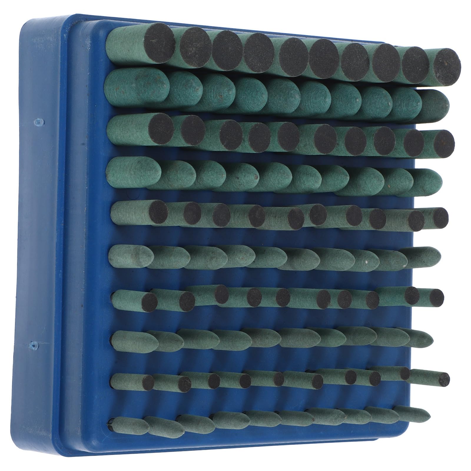 Set de Meules Abrasives en Caoutchouc Lot de 100 Accessoires Polyvalents en Acier Inoxydable pour Ponçage Industriel Solide pour Meuleuse
