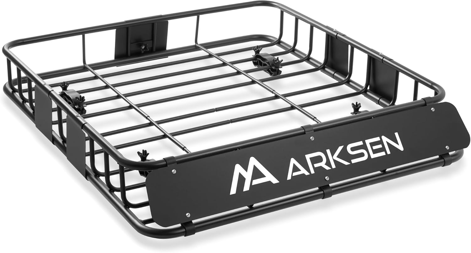 ARKSEN 43 x 39 x 6 Inch Universal 250LB Heavy Duty Roof Rack