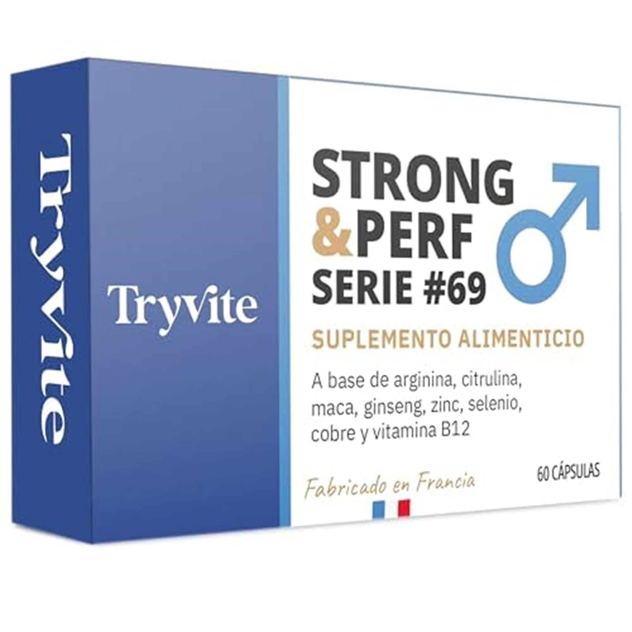 Fórmula Práctica para Hombres Activos | 60 Cápsulas con Ginseng, Maca, Arginina,