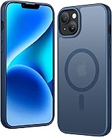 Vista 289 de FNTCASE Funda para iPhone 15 Plus: Fundas magnéticas transparentes para teléfono con protector de pantalla compatible con Magsafe Slim Anti