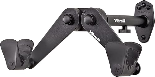 Vibrelli Soporte de pared para bicicleta, estante de almacenamiento horizontal para colgar bicicletas en el garaje, colgador de bicicleta ajustable,