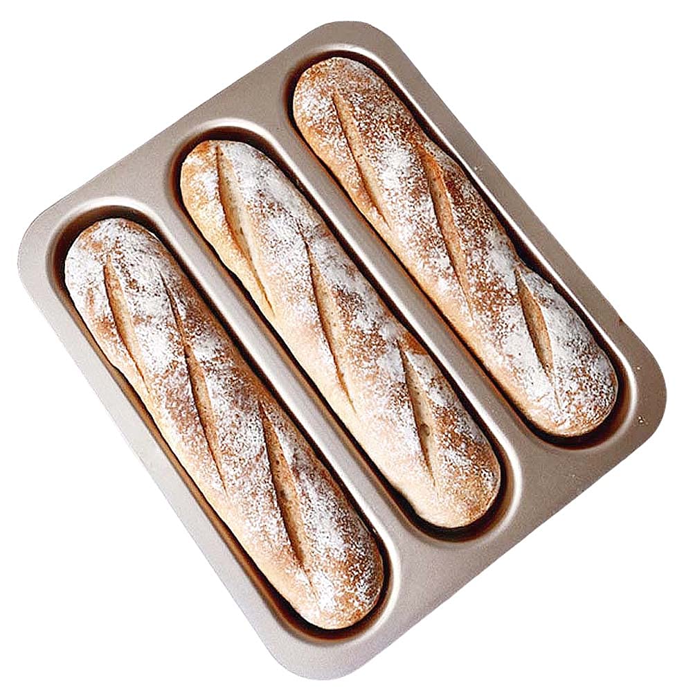 Moule à Pain CANDeal - Acier Carbone Antiadhésif - 18,2x11,3cm - Pour Four Jusqu'à 450°F