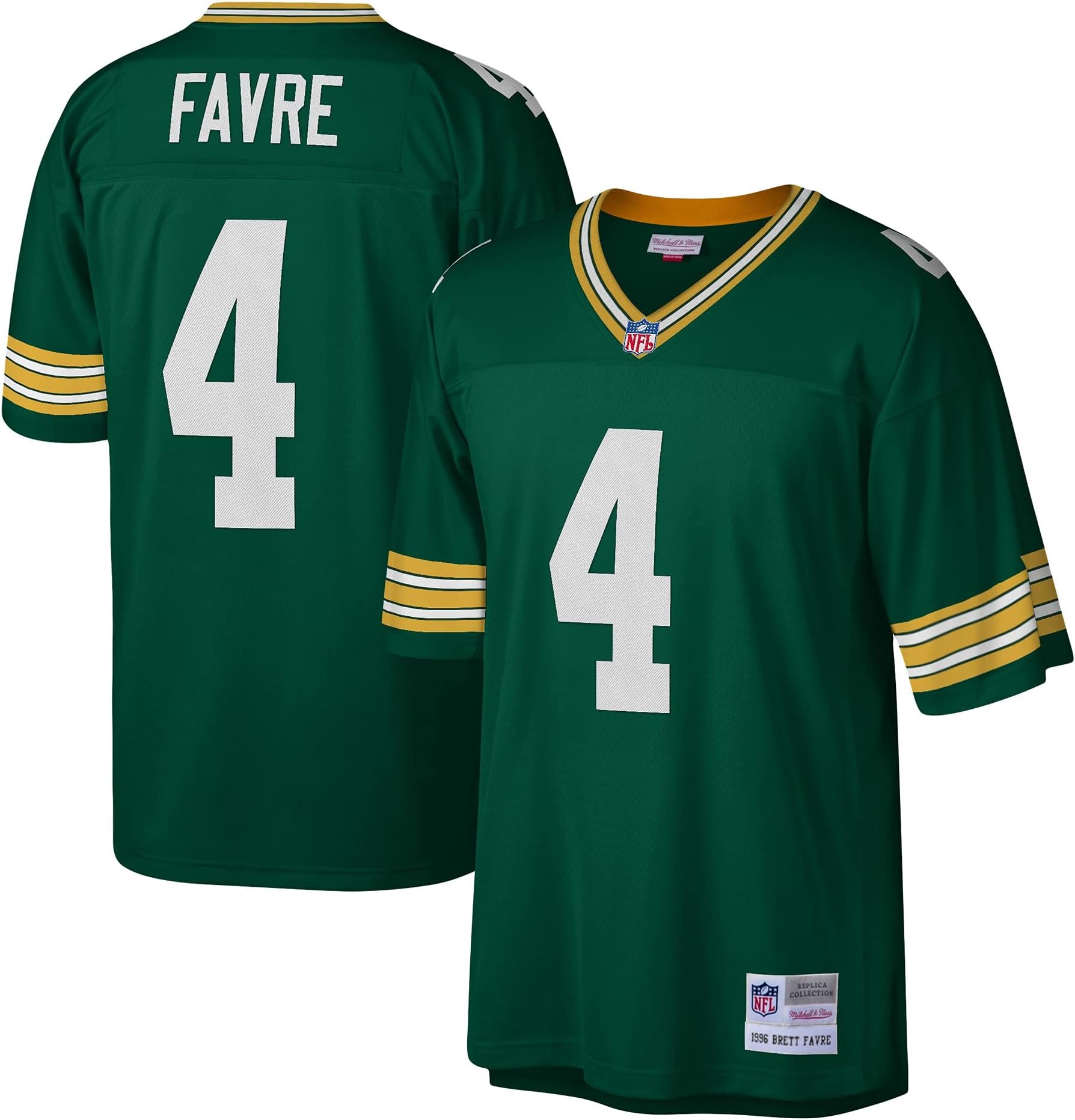 Mitchell & Ness Unisex Green Bay Packers Shirt