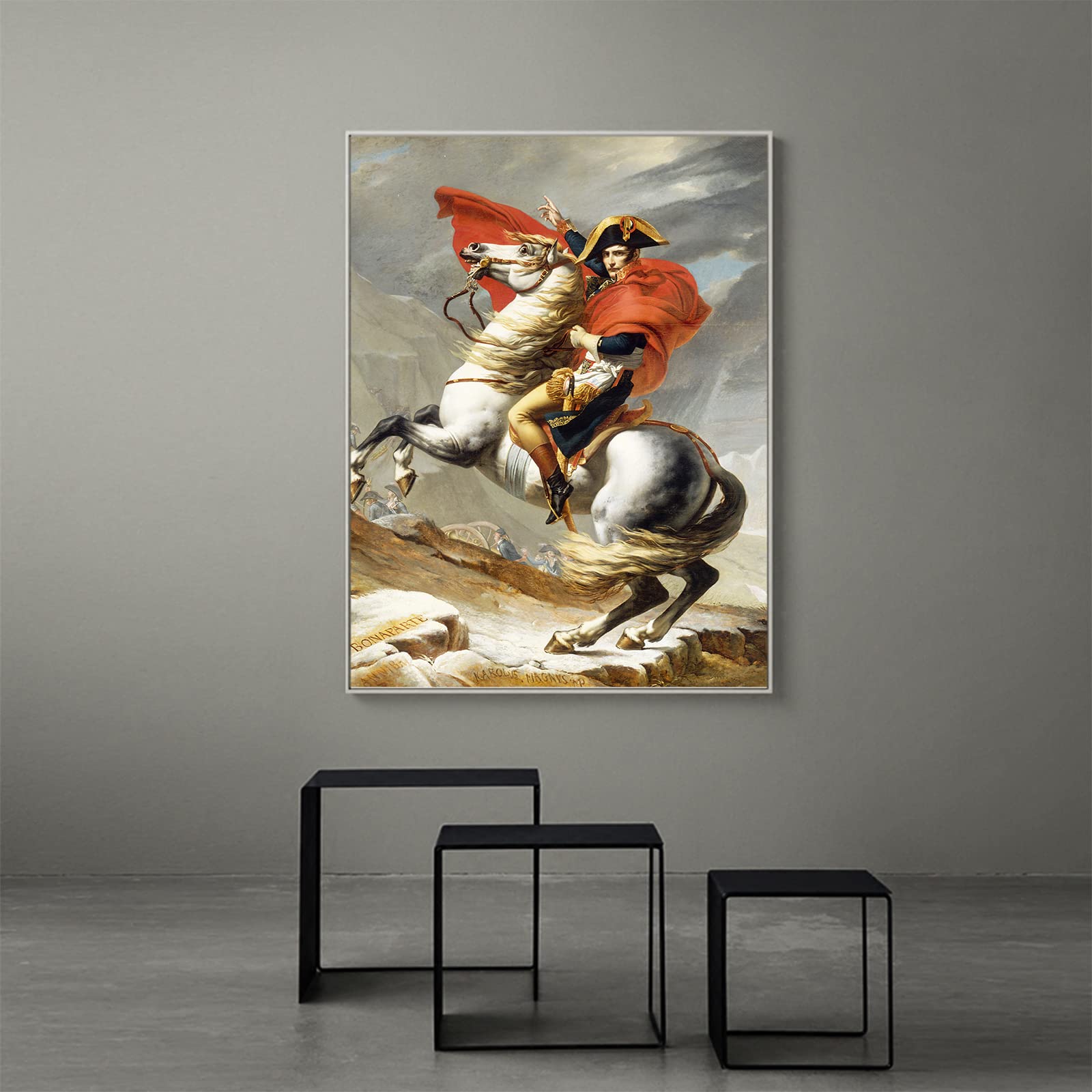 Amazon.com: KWAY Napoleon Crossing The Alps Poster - Jacques-Louis Amazon.com: KWAY Napoleon Crossing The Alps Poster - Jacques-Louis