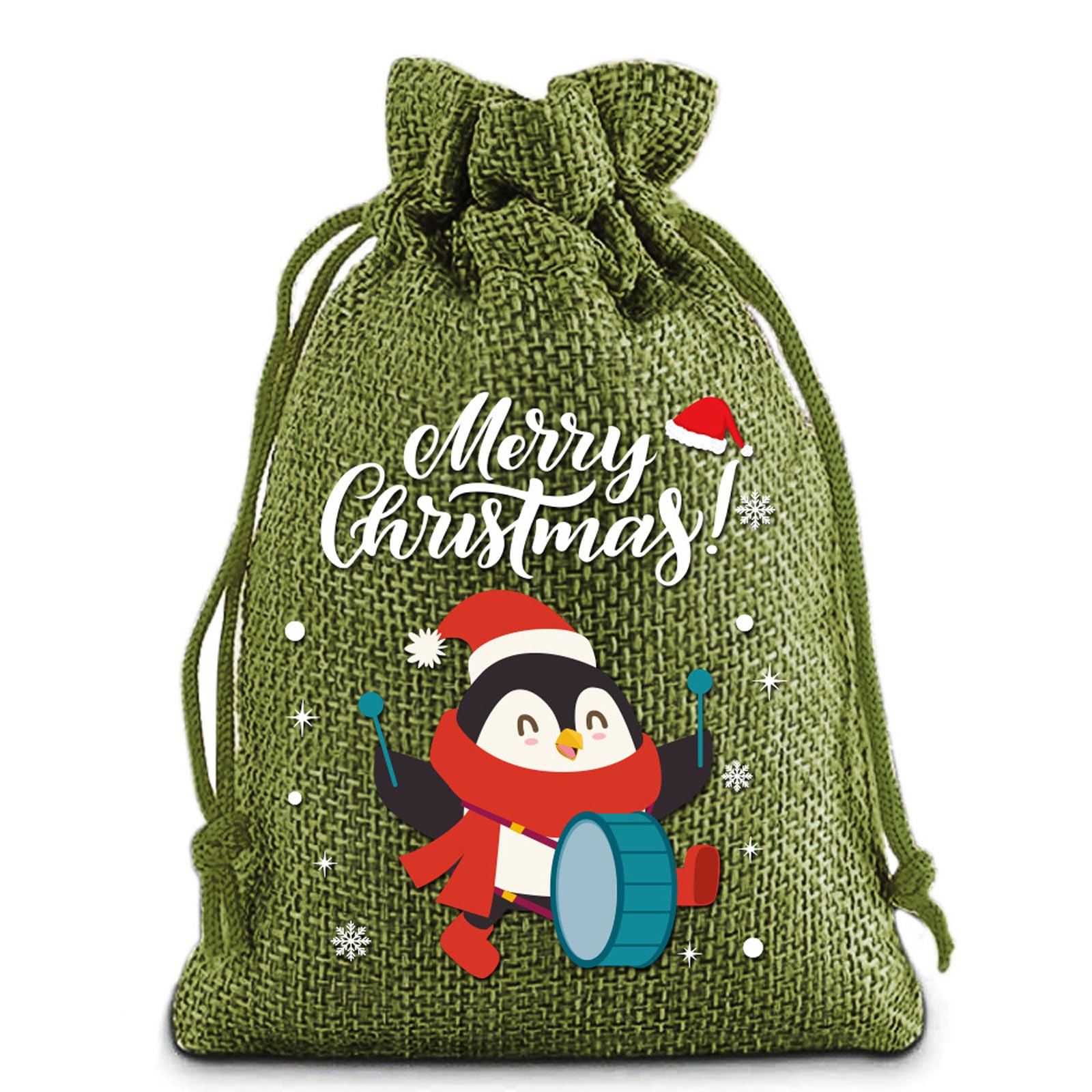 VDLLQYN, 12 bolsas dulces for regalos de fiesta navideña, perfectas for Navidad, dulces y muchos más ，Bolsas de caramelos(12 Pieces (3 Color Grid*4),10 * 15cm)