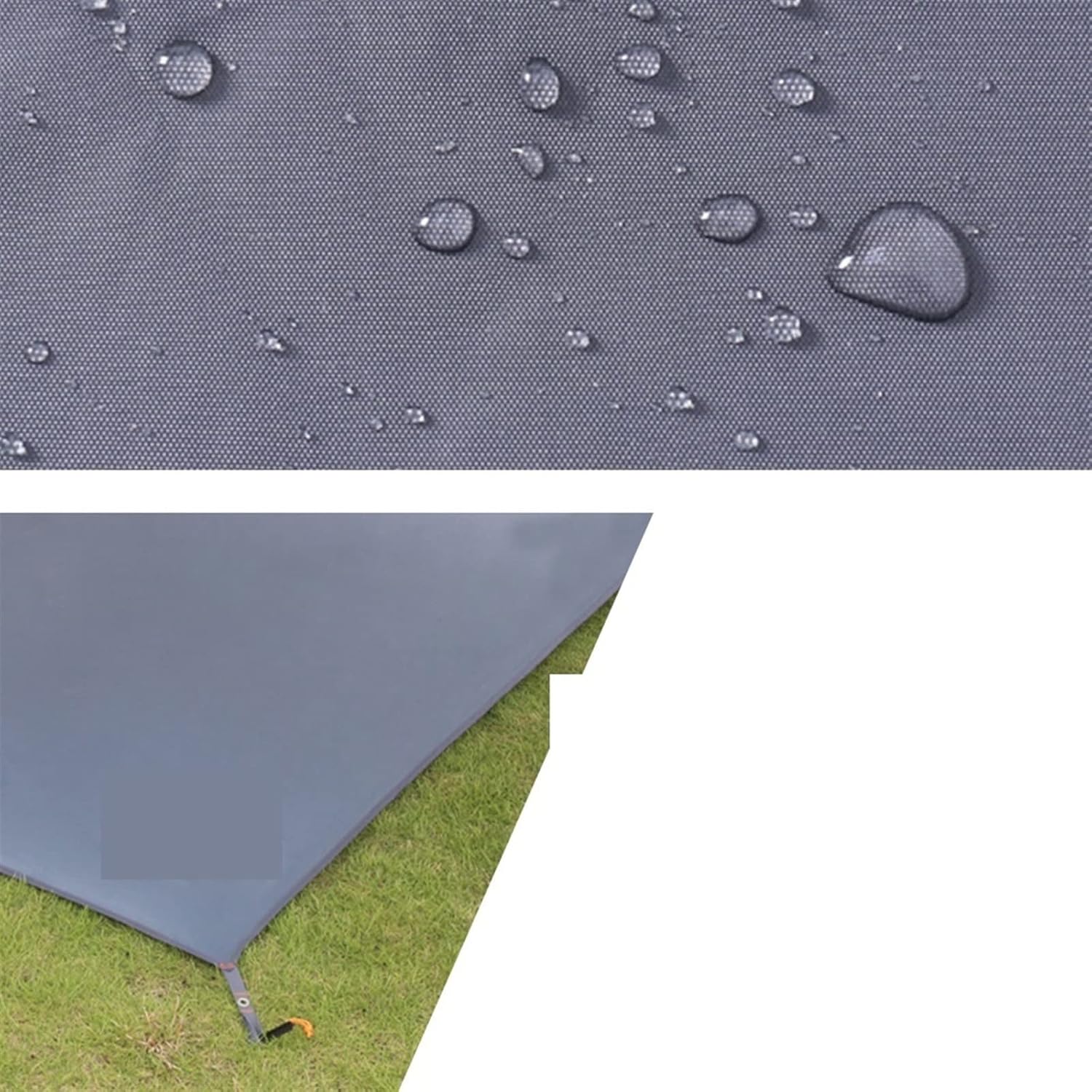 Beach Blankets Waterproof Camping Tarp Thicken Picnic Mat Durable Beach Pad Multifunctional Tent Footprint Sun Canopy Ground Sheet for Hiking