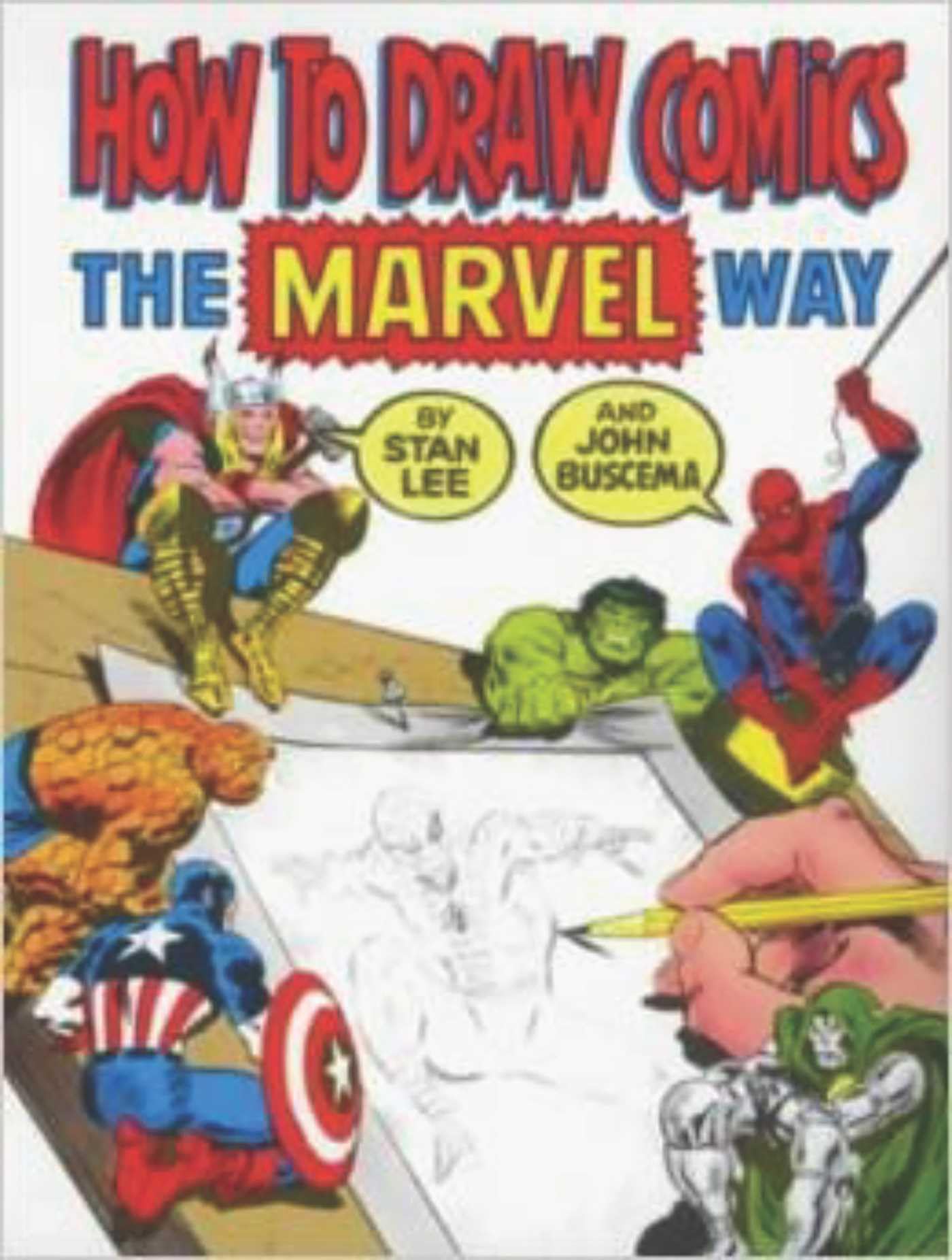 How to Draw Comics the Marvel Way by John Buscema PAPERBACK 9780907610663
