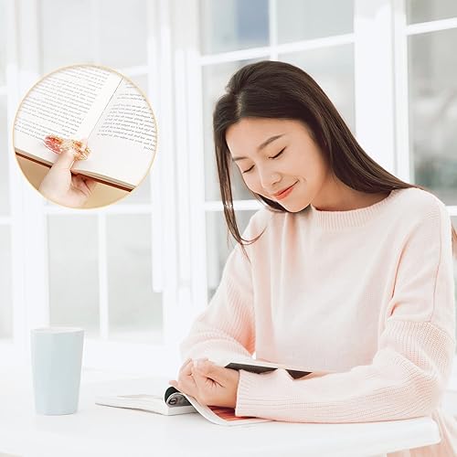 Miniatura 7 de Soporte para páginas de libros 3 piezas regalos para amantes de los libros soporte para abrelibros de resina soporte para el día de San Valentín