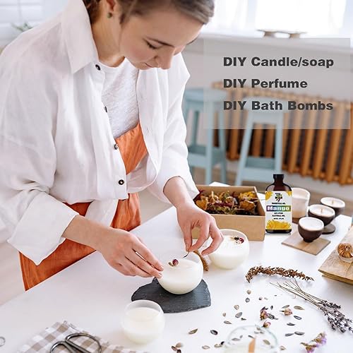 Miniatura 6 de Aceite esencial de 4 onzas líquidas (4.1 fl oz)  Aceite esencial Gardenia para difusor, humidificador, limpieza del baño, yoga, bricolaje, jabón,