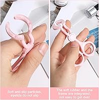 Vista 7 de Herramienta aplicadora de lentes de contacto, aplicador de lentes de contacto, herramienta removedor de contacto para contactos suaves, juego