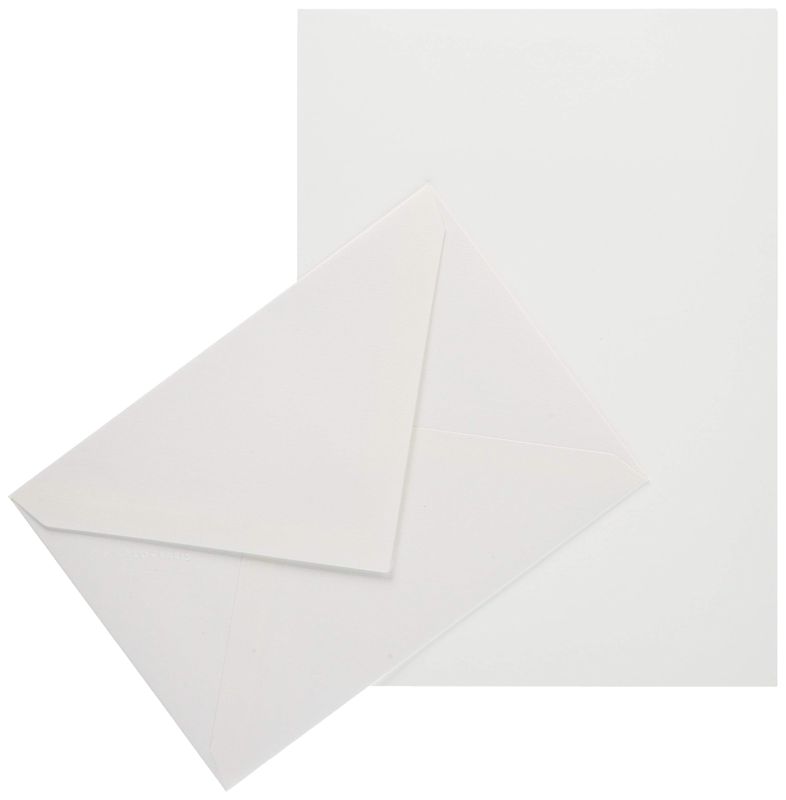 Lalo 62200L, Tole Imperial Correspondence set including 10 A5 100g sheets and 5 gummed envelopes C6 11.4x16.2 cm