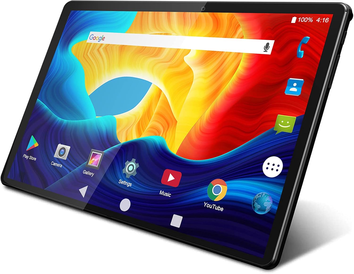 Amazon タブレット 10 1インチ 3g電話タブレット Android9 0 モバイルデュアルsimカード 2 4ghz Wi Fi対応 クアッドコアcpu Hd1280 800ips液晶ディスプレイ Rom32gb Ram2gb 128gのmicrosdカードサポート デュアルカメラ 6000mah Gps Fm