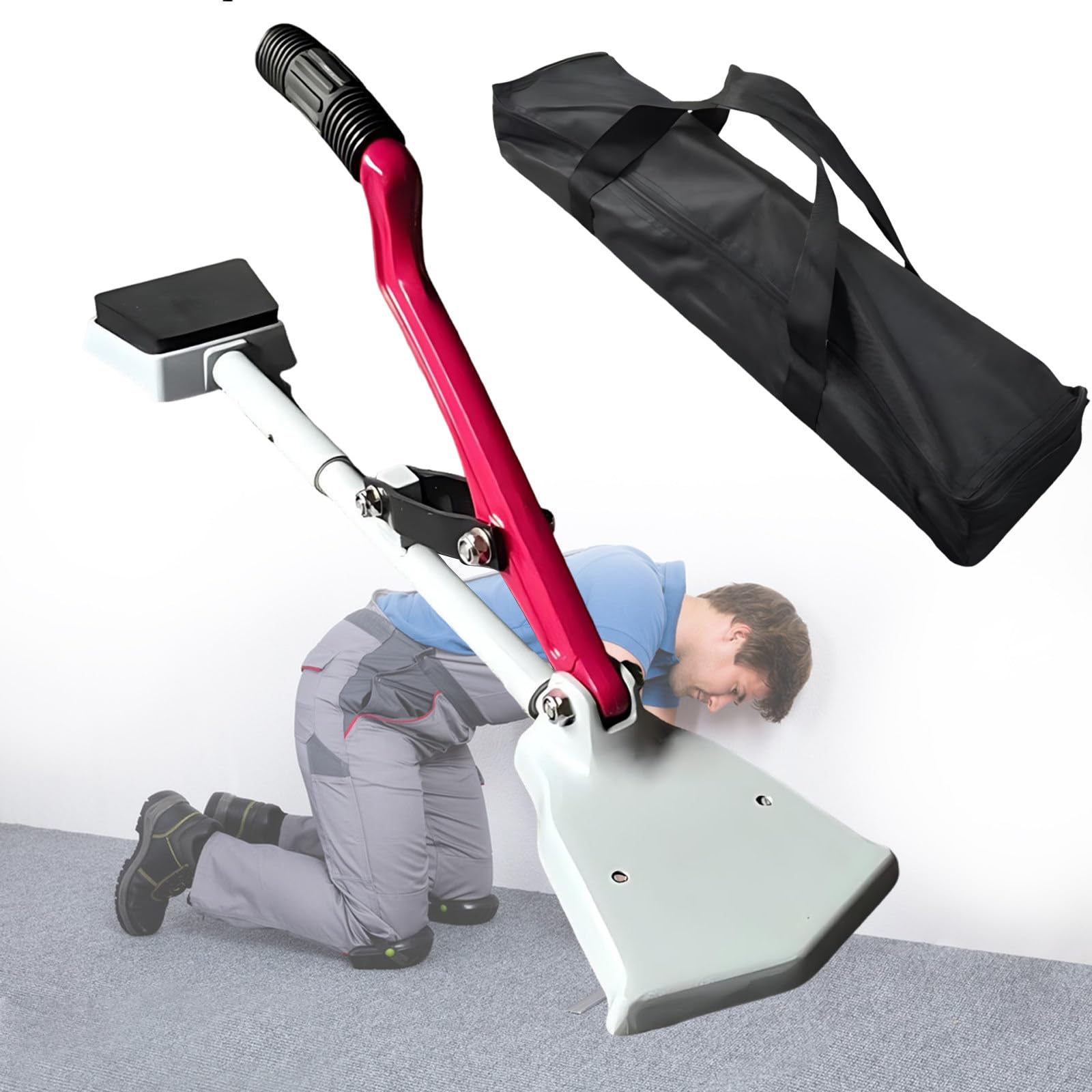 Outils de pose de moquette, zéro plis, tendeur de moquette, protection du genou, outil d'installation essentiel pour les projets de revêtement de sol