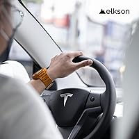 Vista 5 de elkson Funda con banda para Apple Watch Ultra de 49mm 3/2/1 con protector de pantalla de vidrio templado, Serie Quattro Pro resistente para correa