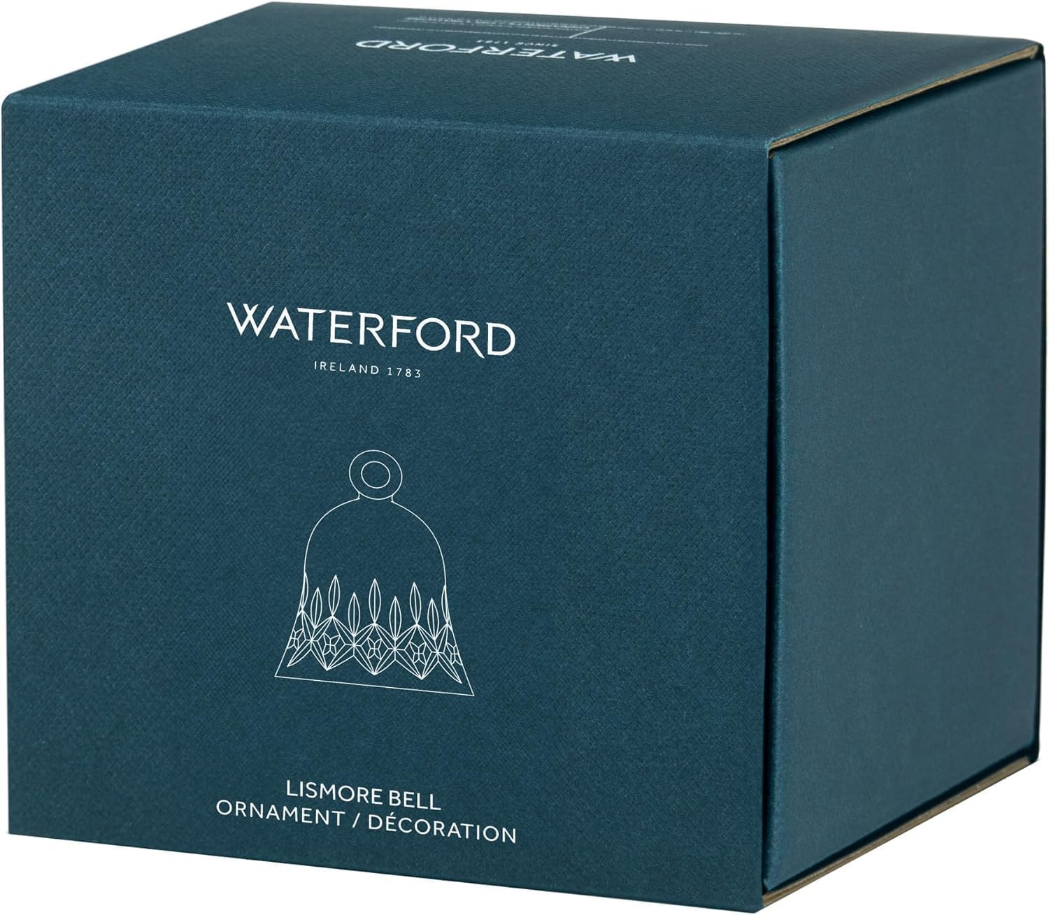 Waterford Personalized 2025 Edition Lismore Bell Ornament, Custom Engraved Crystal Bell Ornament for Christmas Tree, Holiday Decorations