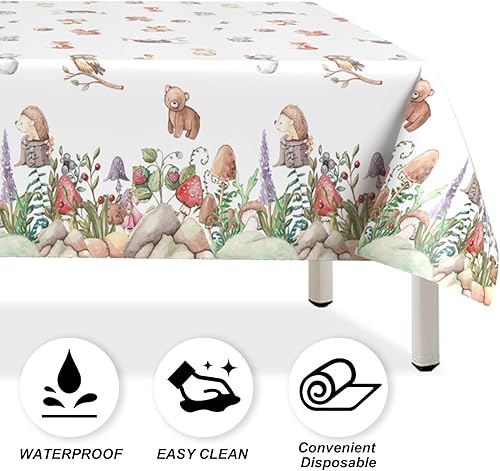 Miniatura 46 de Paquete de 3 manteles rectangulares para fiesta de los años 90, mantel de plástico con graffiti, decoración desechable para tema de retroceso, tema