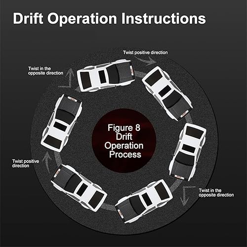 Miniatura 8 de GoolRC Coche de deriva a control remoto a escala 116, autos RC 4WD, autos de carreras RC de alta velocidad de 30 KMH con luces LED, neumático a la