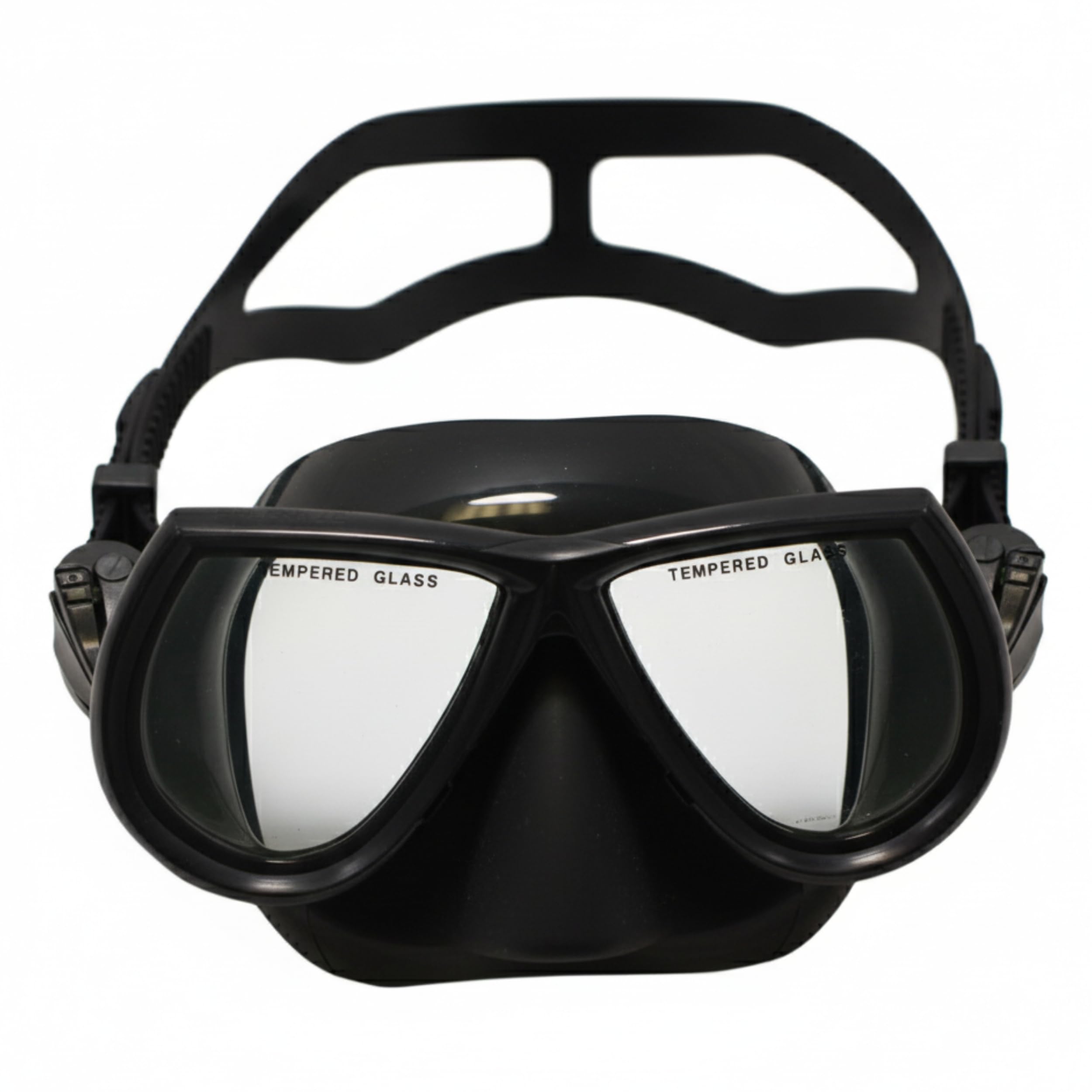 Scuba ChoiceLow Volume Silicone Spearfishing Mask – Comfortable Fit & Clear Vision for Freediving