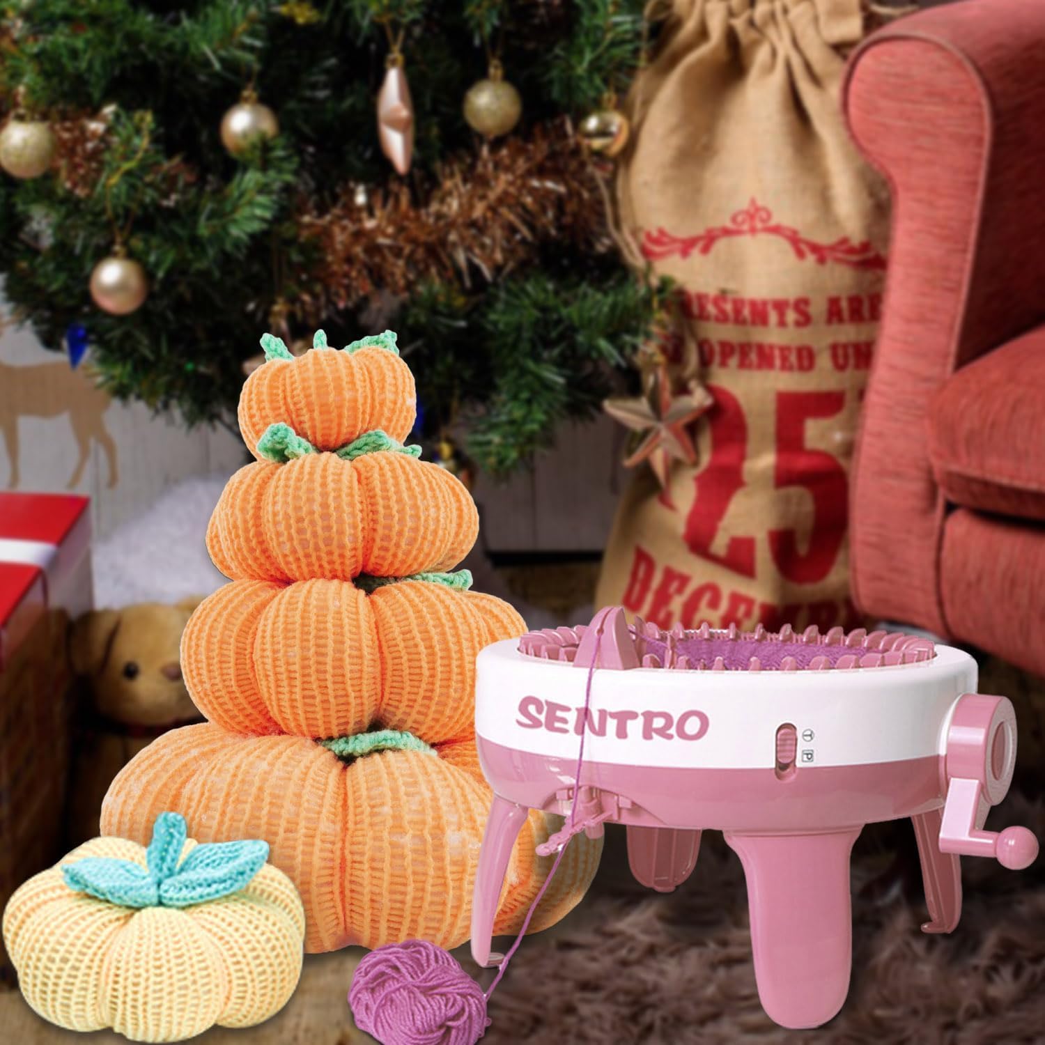 Amazon.com: SENTRO Knitting Machines, 40 Needles Knitting Loom