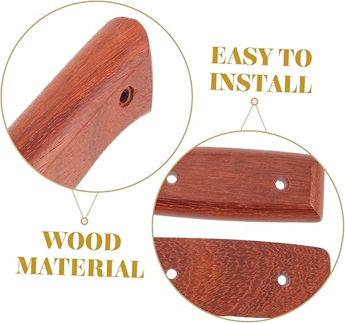 Miniatura 8 de DOITOOL Juego de mangos de madera para cuchillos antideslizantes de repuesto para picadores de cocina