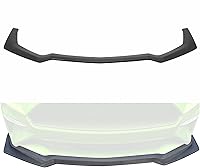 Vista 1 de KUAFU 3 piezas de alerón para parachoques delantero compatibles con el modelo Ford Mustang GT 2018-2023, kit de cuerpo de difusor de aire de fibra
