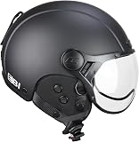 CGM Casque de vélo, Ski, e-Bike, 801A EBI Mono, Noir Mat, S (55-56 cm) - 1