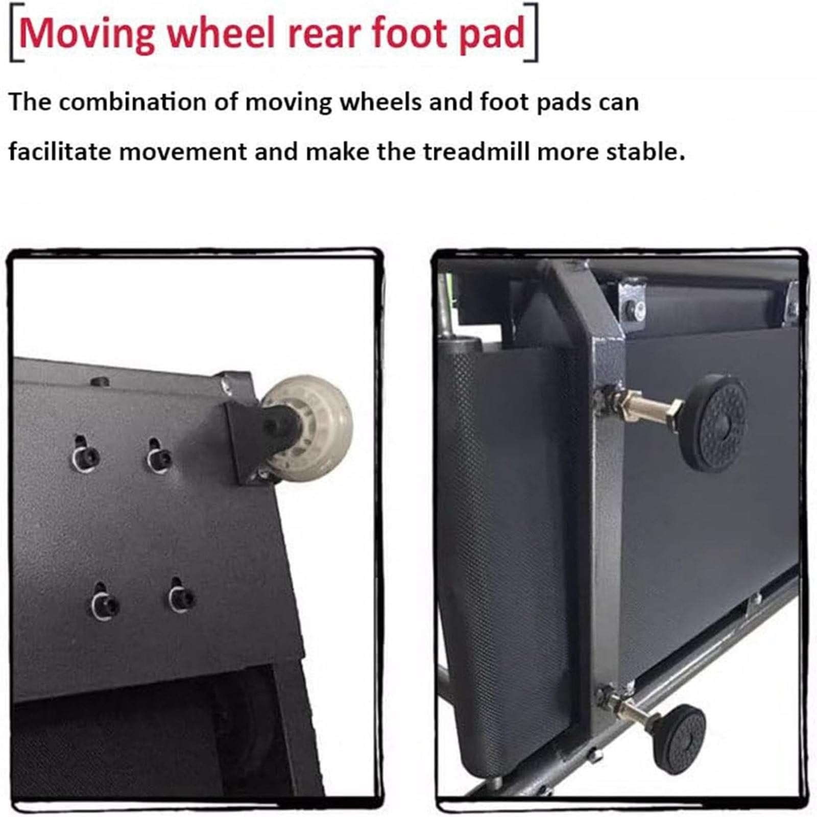 Ylpddmm Tapis Roulant Per Cani Taglia Grande – Carico 80kg, Velocità 0,8-6 Km/h, Inclinazione Regolabile, Ruote E Display LED