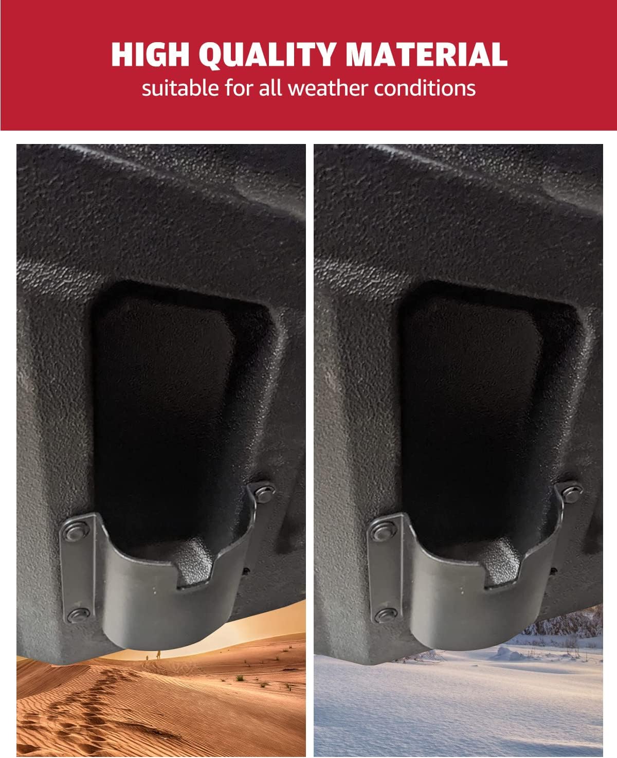 A & UTV PRO Under Dash Storage Box & 4PCS Door Cup Holders for Honda Pioneer 1000-5 2014-2024, 1000-3 Seater 3P 5P Under Dashboard Storage Pocket Accessories, Replace # 08L71-HL4-F00, # 08U70-HL3-A40