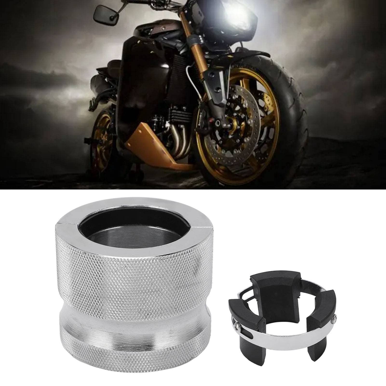 Outil de Pilote de Joint de Fourche de Moto, Métal, Réglable Universel, 35mm à 55mm, Installation de Joint de Fourche