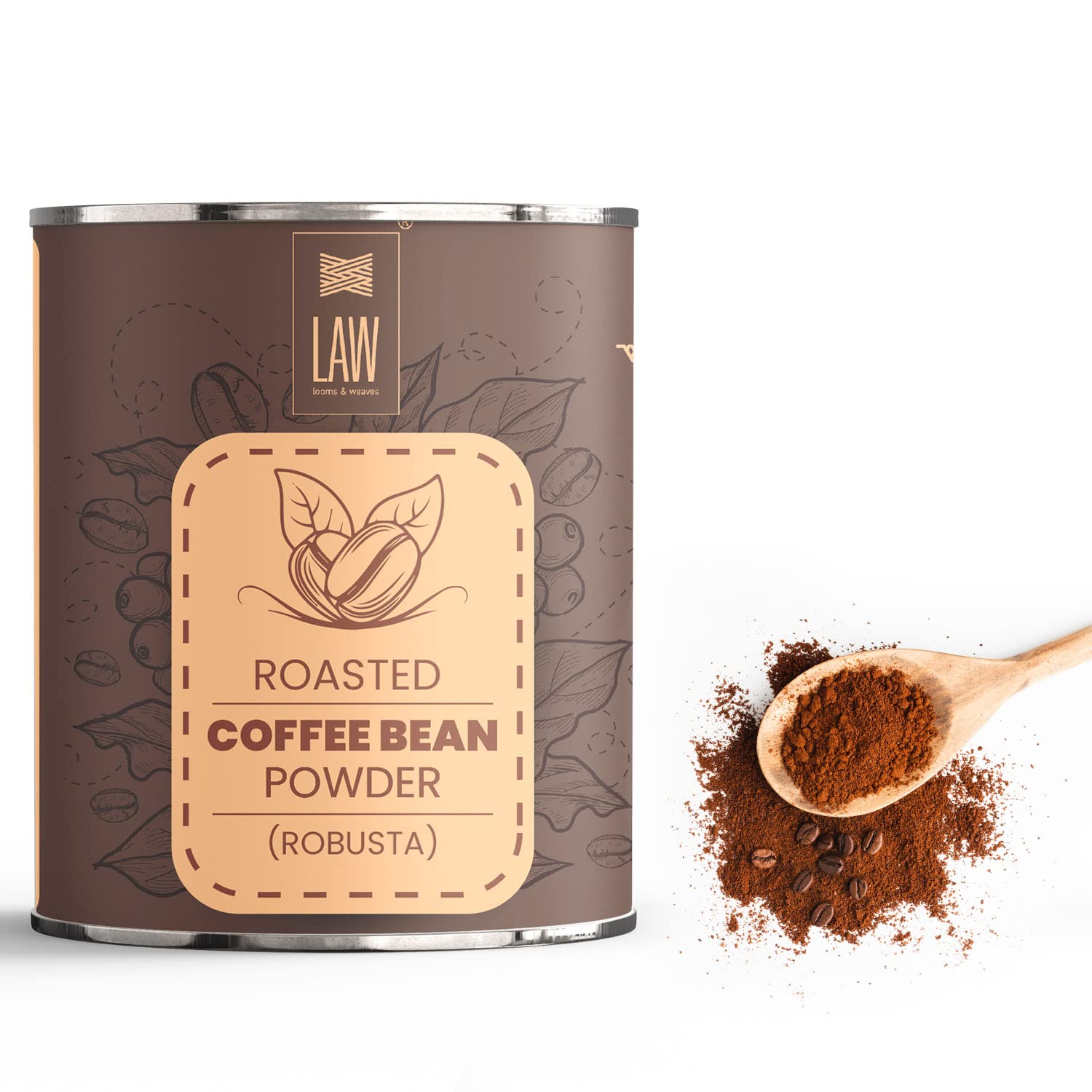 looms & weaves - Freshly Ground Robusta Coffee Beans (Organically Grown, Single Origin, Farm Direct produce, Medium Dark Roast & Fine Powder) – (Filter Coffee Powder)- 250 gm (B01B1IN0OW) Amazon Price History, Amazon Price Tracker