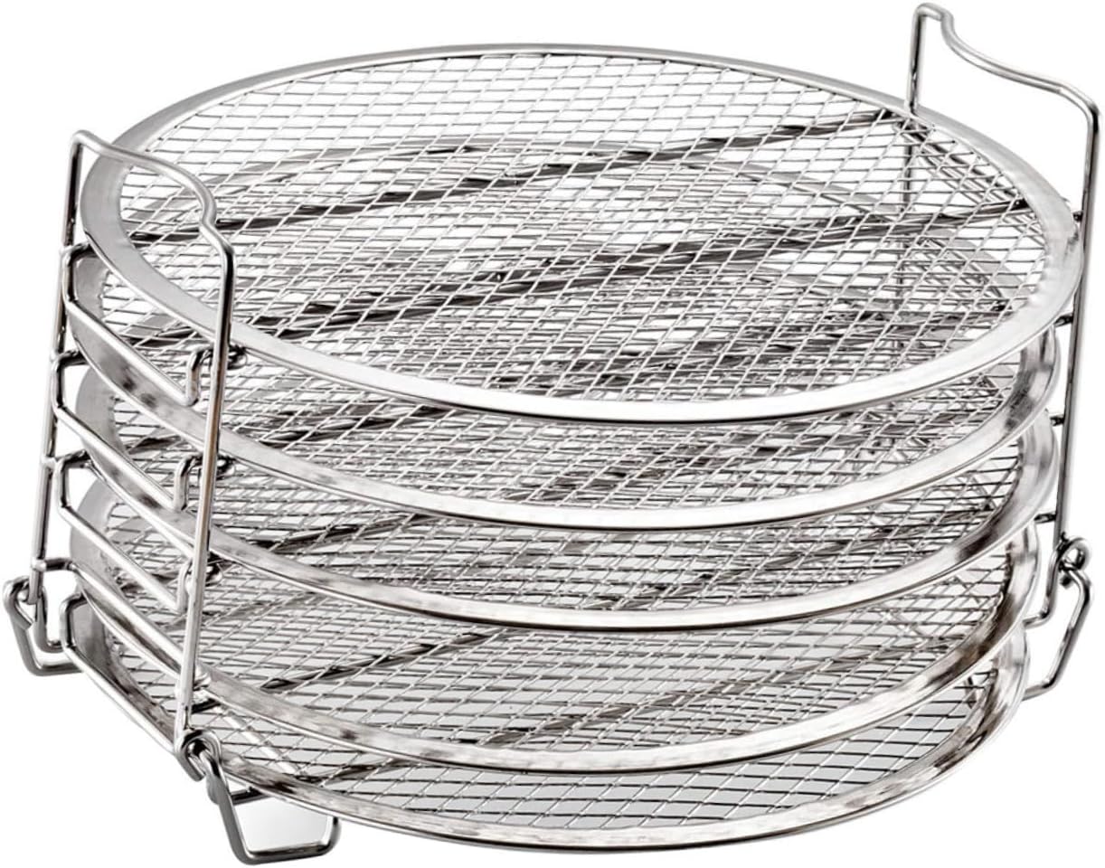 5 Layer Dehydrator Rack for Stainless Steel Stand Accessory for Air Fryer 6.5 8 Compatible Assorted Colors