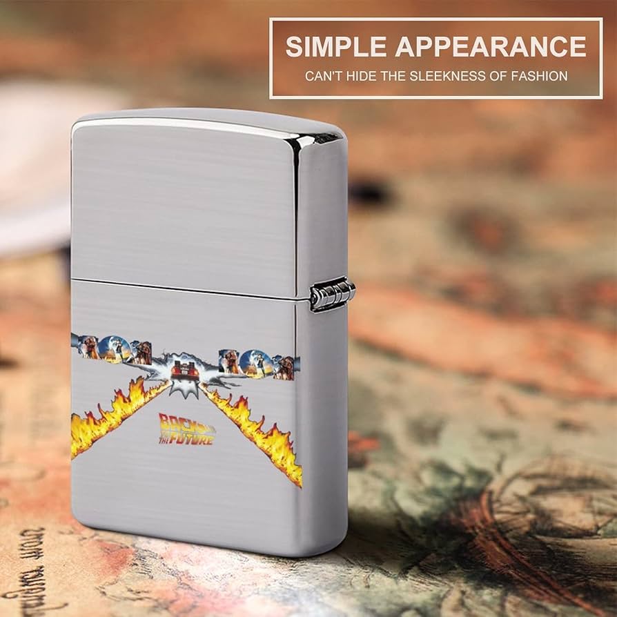 Amazon.co.jp: ジッポライター兼用ケース バック・トゥ・ザ