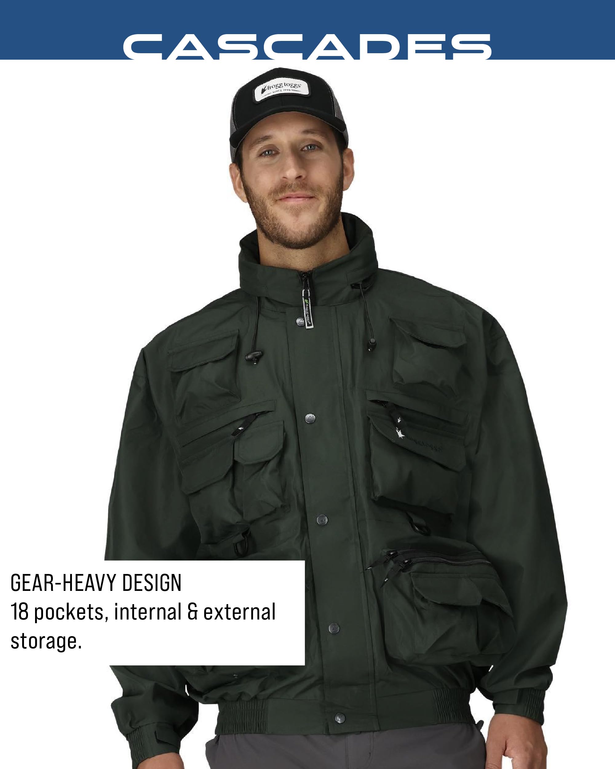 FROGG TOGGS Pilot II Guide Bib Pilot II - Babero guía Hombre (Pack de 1)