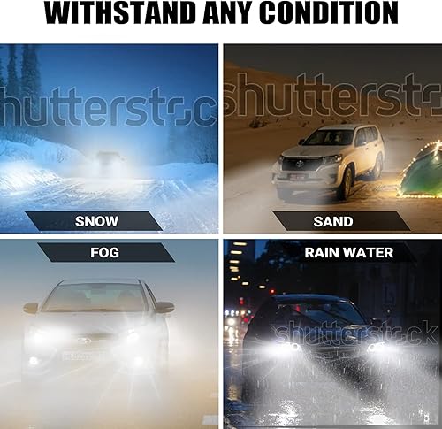 Miniatura 7 de Xentec Bombilla de xenón de repuesto D2S D2R D2C 10000K (paquete de 2 bombillas)