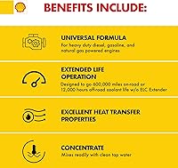 Vista 4 de Shell Rotella ELC Anticongelante + refrigerante, vida prolongada, 1 US GAL/3.785L
