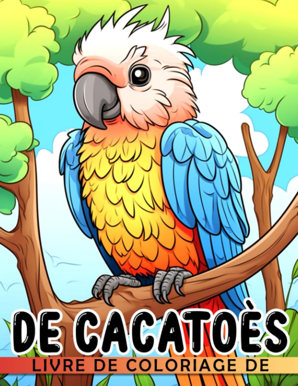 Kaan VargasLivre de coloriage de cacatoès: Pages de coloriage divertissantes mettant en vedet (French Edition)